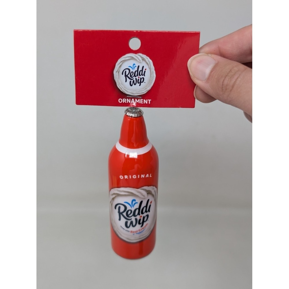 Reddi Whip Real Cream Christmas Ornament By Ruz 2017 VTG New w/ Tags Whipped